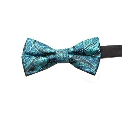 China Hot Selling Paisley Elegant Paisley Pattern Bow Tie Personalized Bow Ties For Wedding for sale