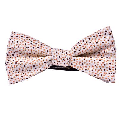 China Latest Fashionable Unique Printing Cotton Pre Tied Tied Bow Tie For Men for sale