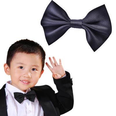 China Wholesale and retail simple color baby boy infant bow tie for sale