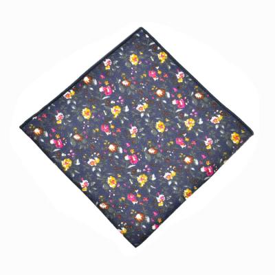 China Jacquard Fashional 100% Cotton Latest Design In Floral Handkerchief for sale