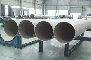 China 304 304L 304N Large Diameter Stainless Steel Welded Pipes Schedule 10 for sale