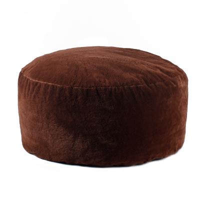 China Hot-selling Removable Amazon Cover Filling Chair Cute Indoor Comfortable Plush Fur Around Bean Bag for sale