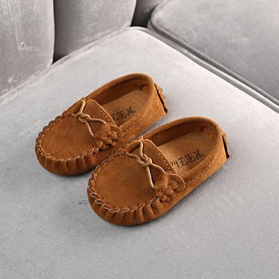 China Baby Loafer Rubber Sole Shoes Durable Leisure Baby Flat Shoes Lightweight Anti-skid Outdoor Cute Children Sports Shoes for sale