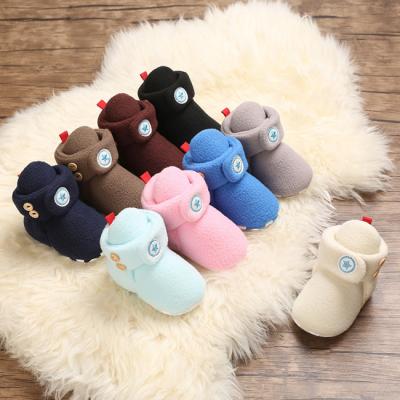 China New Fashion Baby Star Sports Shoes Child Star Winter Newborn Soft Unique Infant Baby Shoes Non-slip Colorful Flat Shoes for sale