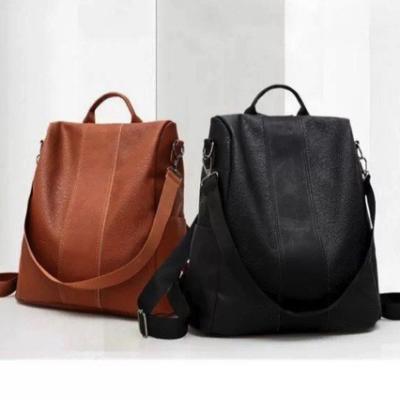 China SP406 Anti Theft Rule Waterproof Anti Theft PU Leather Backpack For Ladies for sale