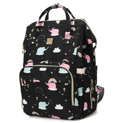 China With USB SP514 Travel Mom Diaper Backpack Portable And Large Capacity Convenient Mother Bag With USB for sale