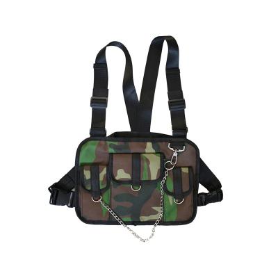 China SP1020 High Quality Wholesale Fashion Camouflage Hip Hop Rig Bag Outdoor Sport Chest Backpack Tactical Bag For Men for sale