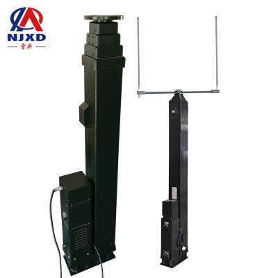 China Hot Selling Military 1m to 20m 1kg Vertical 300kg Mounted Motorized Telescopic Mast for Radio Antenna for sale