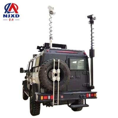 China Motorized Mild Steel Telescopic Antenna\Camera\Light Ignition Pole 2m 4m 6m 8m 10m 12m 15m 20m for Rapid Response Vehicles for sale