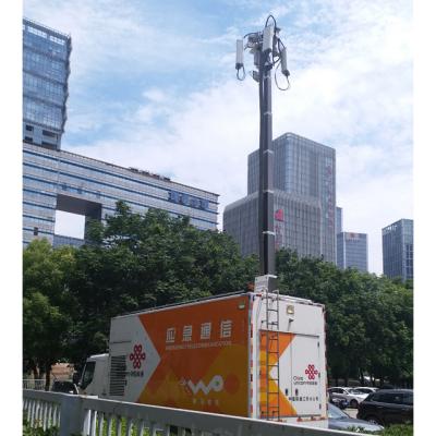 China XD012 Aluminum Alloy 20m Mobile Antenna Telescopic Mast 8m 10m 15m for sale