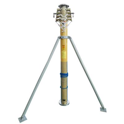 China Portable Telescopic Igniting Emergency Lighting Tripod Mast Light Push for sale