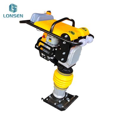 China 5-7hp RM80 Dual Spring Diesel Tamping Earth Rammer Machine for Versatile Applications for sale