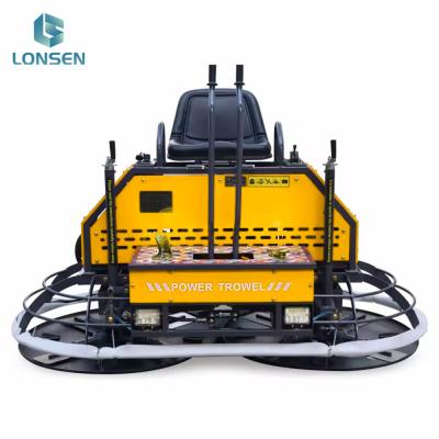 Chine Benzine Hongda GX690 moteur de béton Ride On Power Trowel Machine pour une finition lisse à vendre