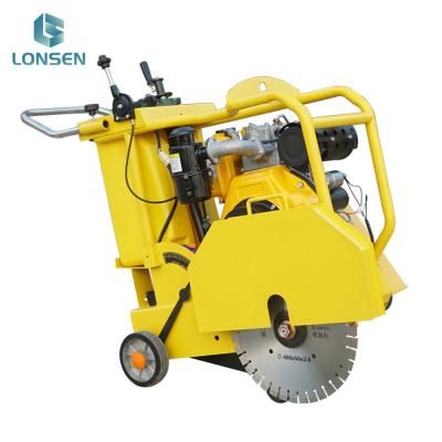 China 3600 Rotary Speed Q500 Gasoline diesel concrete asphalt Pavement road cutting machine for Engineering Road Construction for sale