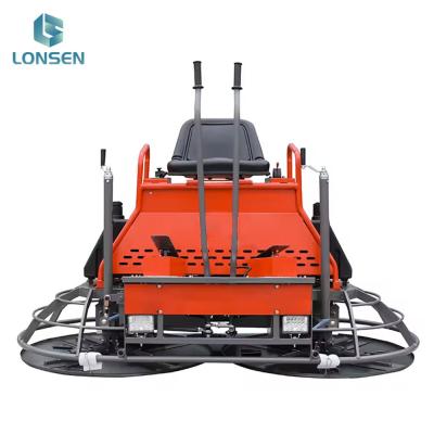 China Gasoline Hongda GX690 Engine Construction Works Concrete Ride On Power Trowel for Smooth and Even Surface Finishing for sale