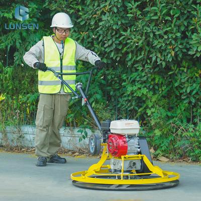 China Benzinemotor 36 inch Beton Helikopter vloer Power Trowel Machine met 1000 mm werkdiameter Te koop