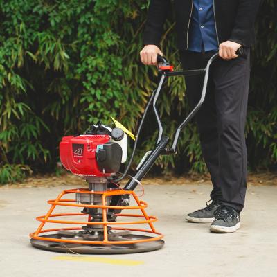 China 500mm Working Diameter Household Mini Petrol Engine Concrete Finish Power Trowel Machine for Smooth for sale