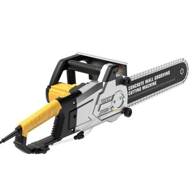 China Iron AC829-350 Portable Electric Chain Cutting Saw Wall Grooving Stone Cutting Chain saw Reinforced Concrete Saw Cutting Machine for sale