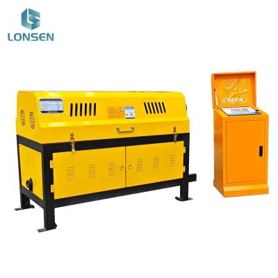 Chine CCM10 5.5kW machine de redressement et de coupe de barres de rebar avec matériau de redressement barres de rebar 4-10mm à vendre