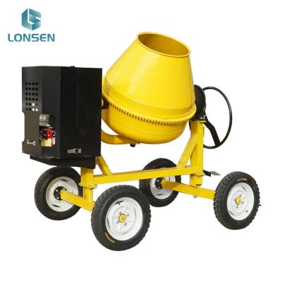 China Customised 500L Gasoline Powered Concrete Mixer with 1900*1100*1300mm Outline Dimension for sale