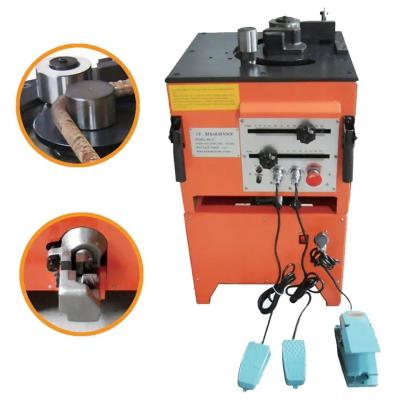 China Verbeter de efficiëntie van bouwprojecten met Koreaanse stijl RB25 25mm Small Steel Rebar Bender portable desktop design Te koop