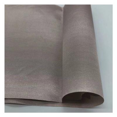 China Abrasion-Resistant 100% Polyester PU Coated Shantung Oxford Semi Elastic Thin Fabric For Purse Lining for sale