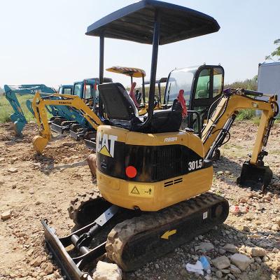 China Repossessed Equipment Trader Mini Used Small Excavator CAT 301.5CR 1.5ton for sale