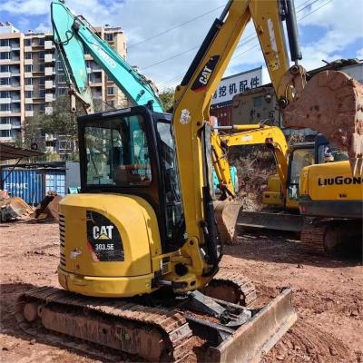 China CAT 303.5ECR Used Cat Mini Excavator 3.5Ton 24.4kw Used Micro Digger for sale