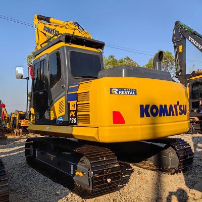 China 13000kg Pc130-7 Gebrauchte Komatsu-Grabmaschinen 13 Tonnen Kompaktbagger zu verkaufen