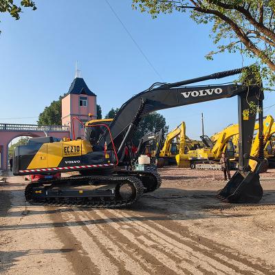 China EC210 de segunda mano Volvo Excavadoras 21 T Construcción de equipos de excavación de tierra en venta