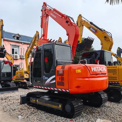 中国 40.5kw Hitachi ZX70 Mini Hitachi Second Hand Excavators 4170mm Depth 販売のため