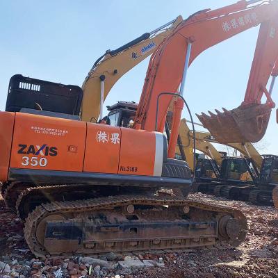 Cina Heavy Duty Zx350 Used Hitachi Excavators Macchine per la costruzione 35Ton Hitachi 350 Escavatore in vendita