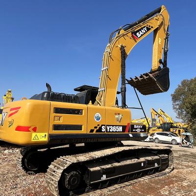 중국 High Digger Sy365 Used Sany Excavator Heavy Duty 36Ton Tracked Crawler 판매용