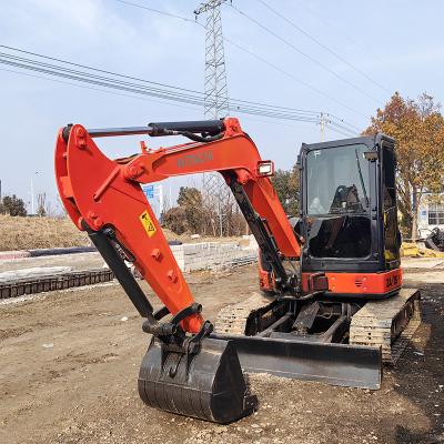 China 5 Ton Mini Compact Hitachi Used Excavators Backhoe Hitachi Zx55 for sale