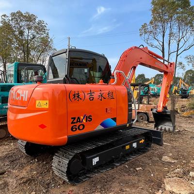 China 6T Mini Used Used Hitachi Excavators Second Hand Zx60-5G for sale