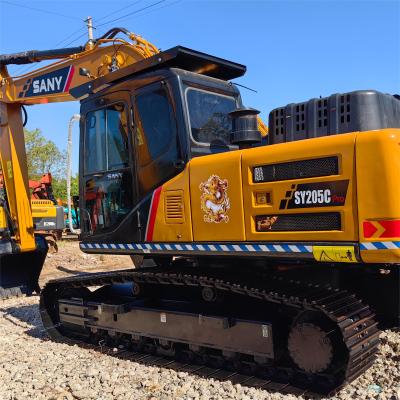 China High Force Used Sany Excavators Sy205 20Ton Crawler Excavator zu verkaufen