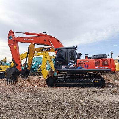 China 35 ton Zx350-3G Grote gebruikte Hitachi graafmachines Crawler Grote gebruikte graafmachines Te koop