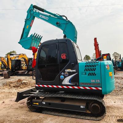 China Japan Original Construction Used Kobelco Excavators Used Sk75 Kobelco 7 Ton Small for sale