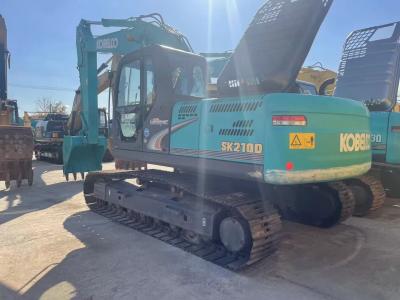 China SK210 de segunda mano Kobelco Excavadoras Excavadora 21T Maquinaria de equipo de rastreo 118kw en venta