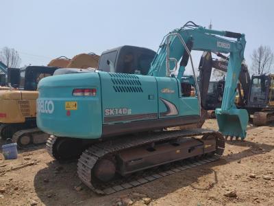 China 14 Ton Used Kobelco Excavators SK140 Middle Backhoe Excavators Kobelco Sk 140 74kw for sale