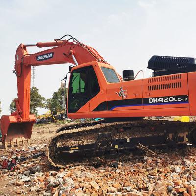 China Gebruikte Doosan-graafmachines DH420-7 Te koop