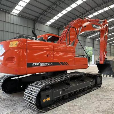 China 21500kg 22Ton Used Doosan Excavators Secondhand Doosan Dx225 Te koop