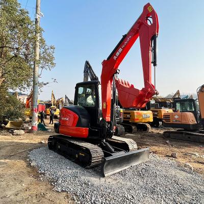 China KX165 Gebraucht Kubota Bagger Gummi verfolgt 6,5 Tonnen Kubota Kx165 Secondhand Middle Digger zu verkaufen