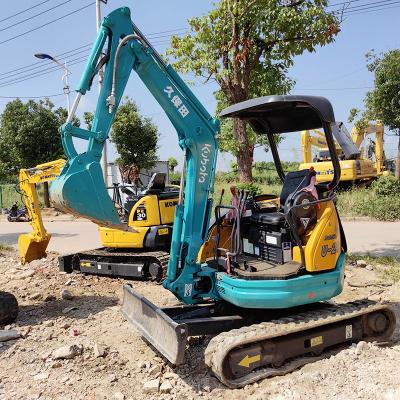 Китай U-20 Использованные экскаваторы Kubota Japan Brand Excavator Mini 2365kg Машина, используемая для копания продается