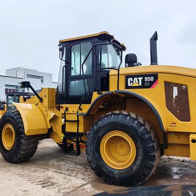 중국 5톤 Caterpillar 사용 중인 콤팩트 트랙 로더 바퀴 로더 고양이 전면 로더 고양이 950GC 판매용