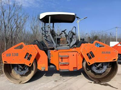 China Road Construction Equipment Used Road Roller Hamm Hd138 With Short Working Hours for sale