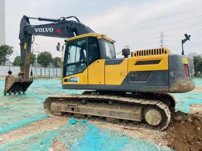 China Excavadora Volvo EC220D para construção usada Excavadora hidráulica usada à venda