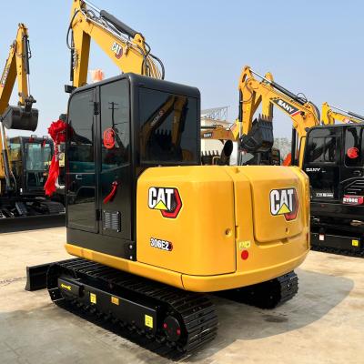 China 6 toneladas máquina de segunda mão Cat 306E2 Crawler Digger máquina de escavadeira de lagarta média usada à venda