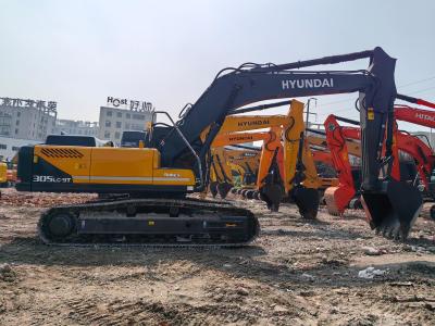 China Heavy Equipment Gebruikte Hyundai graafmachines 30Tons 305 Met een emmercapaciteit van 1,45 M3 Te koop