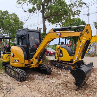 China 3ton Secondhand Mini Cat 303.5 Crawler Digger Used Compact Caterpillar Backhoe Excavator en venta